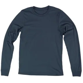 American Made Cotton Long Sleeve Shirt | Sea Blue