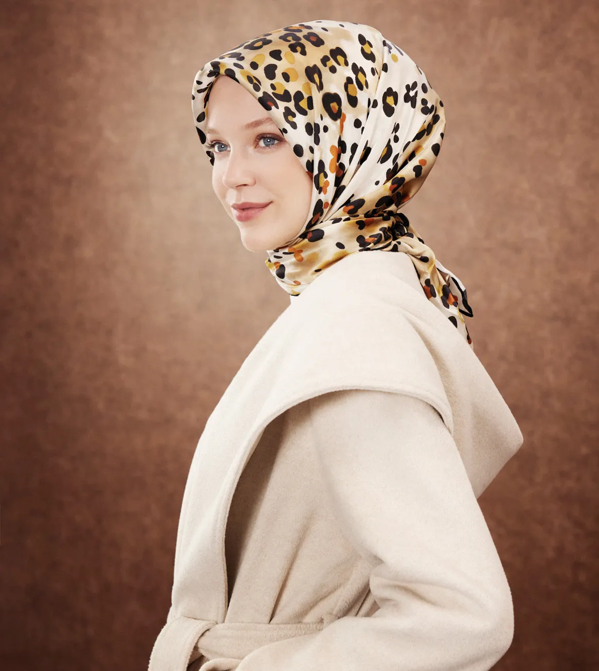 Armine Leora Animal Print Scarf No. 5