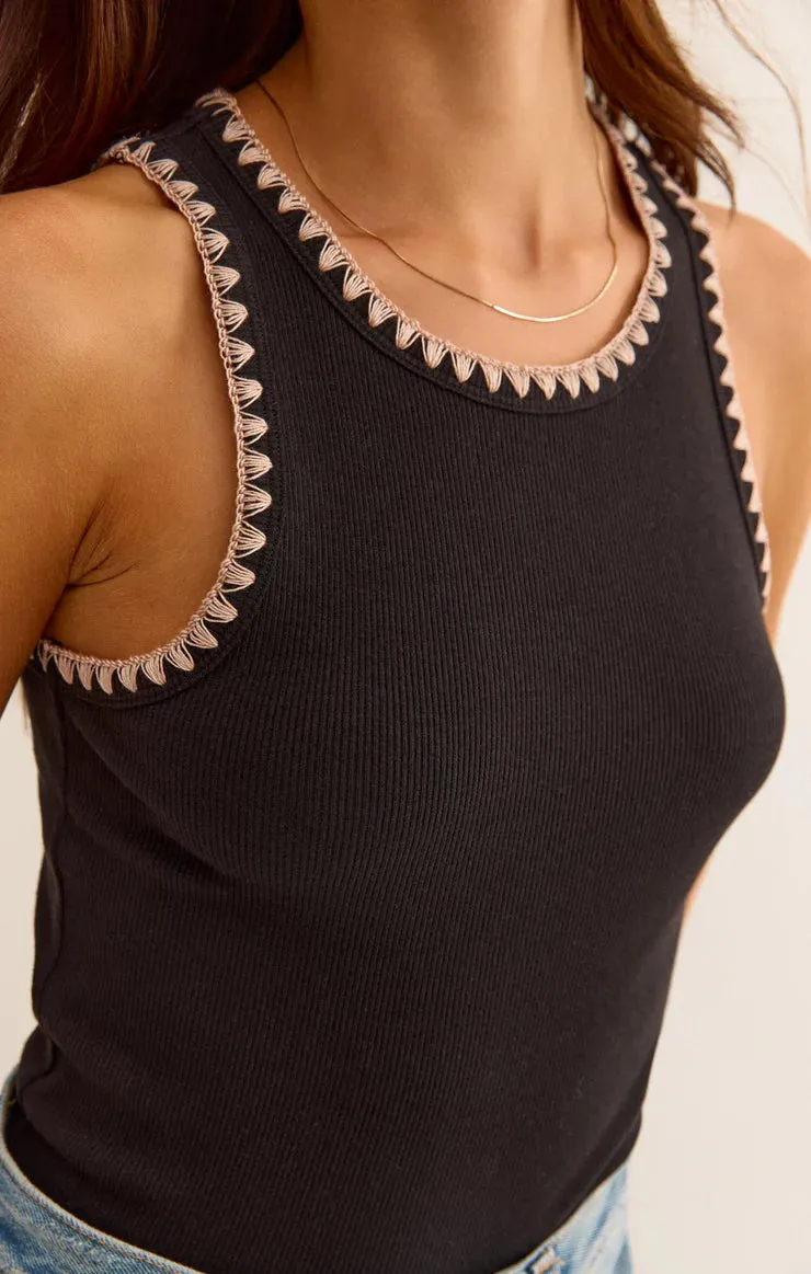 Avril Ribbed Tank