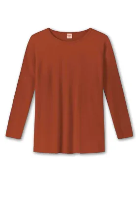 Bamboo Oversized Tunic Terracotta