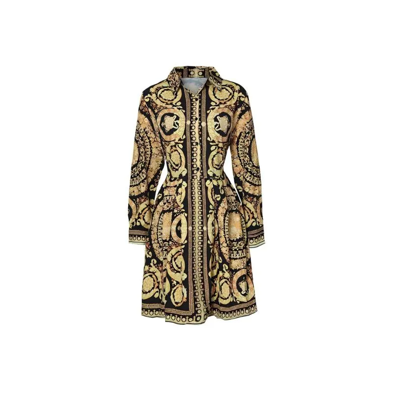 Baroque Cardigan Dress