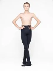 Body Wrappers - Boys Convertible Dance Tight - Child (B90) - Black