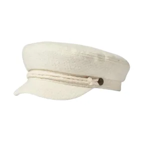 Brixton Fiddler Cap - Off White Boucle