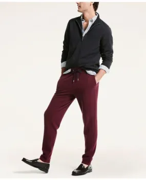 Brooks Brothers Men's Jogger Sweatpants Burgundy