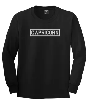 Capricorn Horoscope Sign Mens Long Sleeve T-Shirt