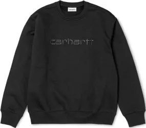 Carhartt WIP Mens Carhartt Sweatshirt Black Black