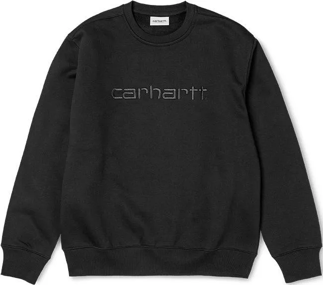 Carhartt WIP Mens Carhartt Sweatshirt Black Black