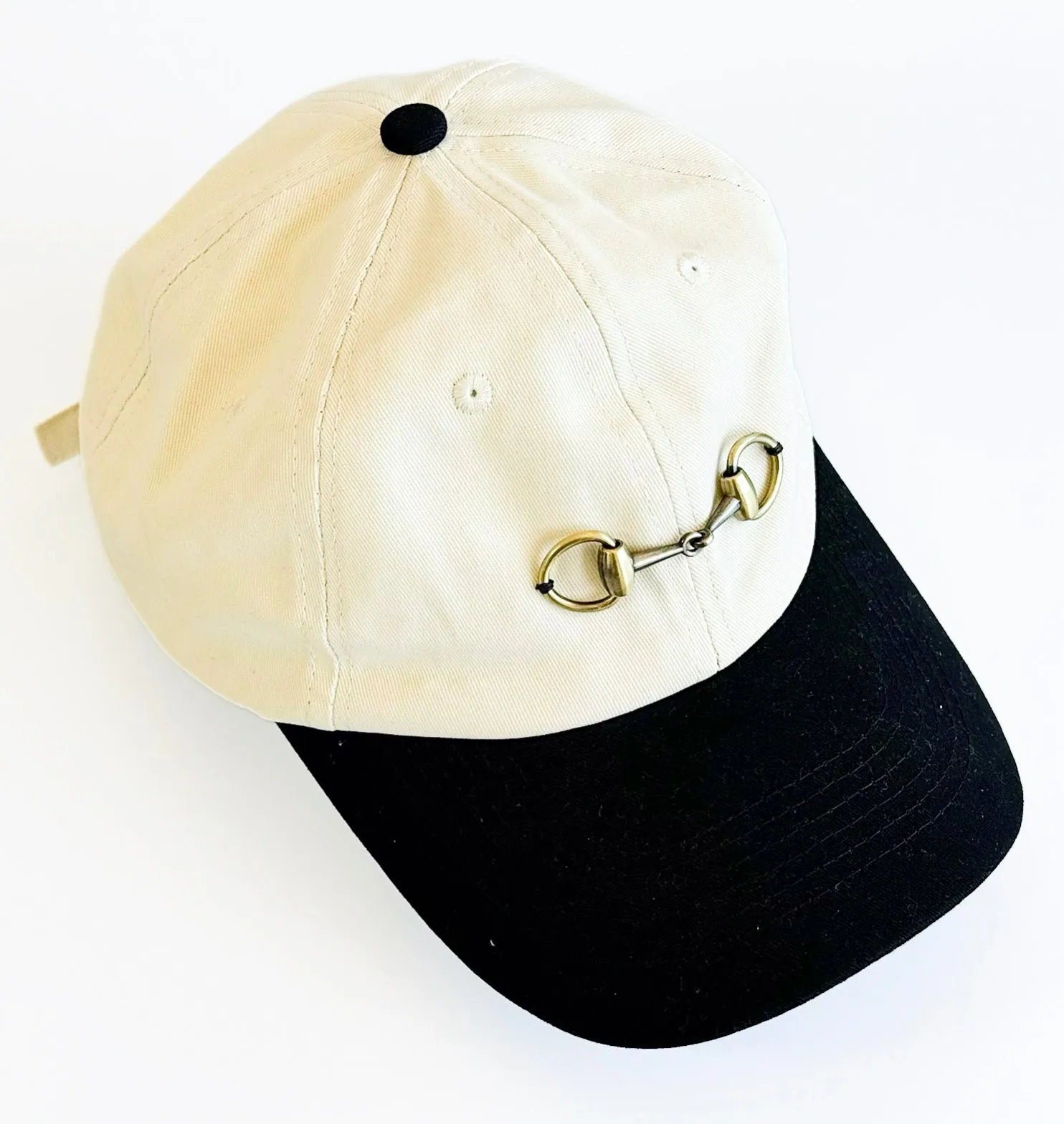 CB Exclusive Two Tone Horsebit Hat - Black