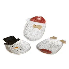 Ceramic Holiday Design Plates