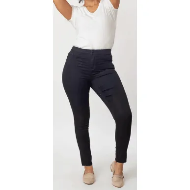 Classic Black Skinny Stretch Jeans