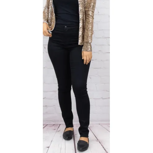 Classic Black Skinny Stretch Jeans