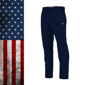 Classic Sweatpants | American Flag | Navy