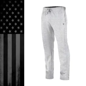 Classic Sweatpants | Blackout American Flag | Light Heather Grey PreOrder