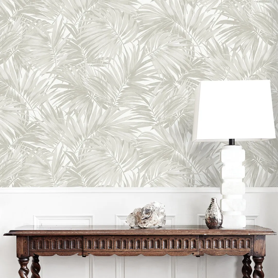 Cordelia Tossed Palms Coastal Haven Wallpaper