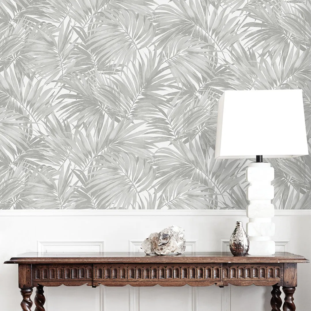 Cordelia Tossed Palms Coastal Haven Wallpaper