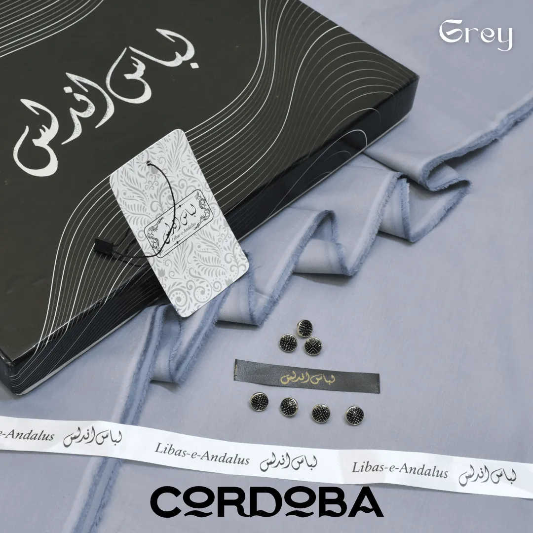 Cordoba Soft Luxurious Cotton (Grey)