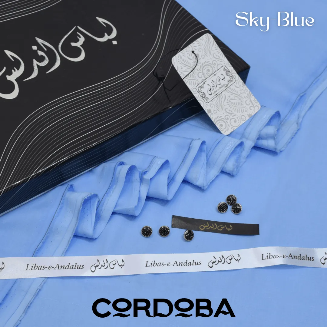 Cordoba Soft Luxurious Cotton (Sky Blue)