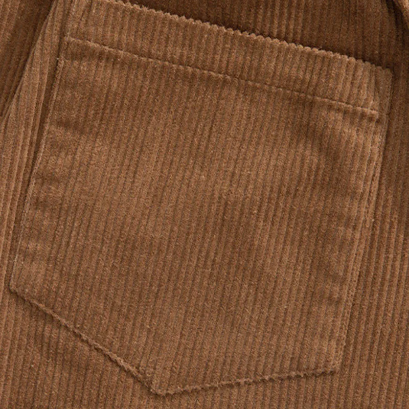 Corduroy Straight Casual Pants