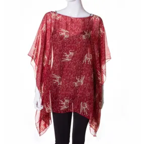 Crimson Elephant Tunic