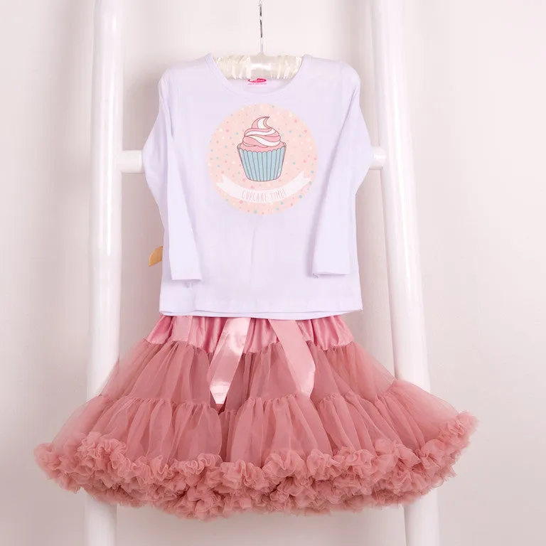 Cute Cupcake T Shirt - Available in Long or Short Sleeves