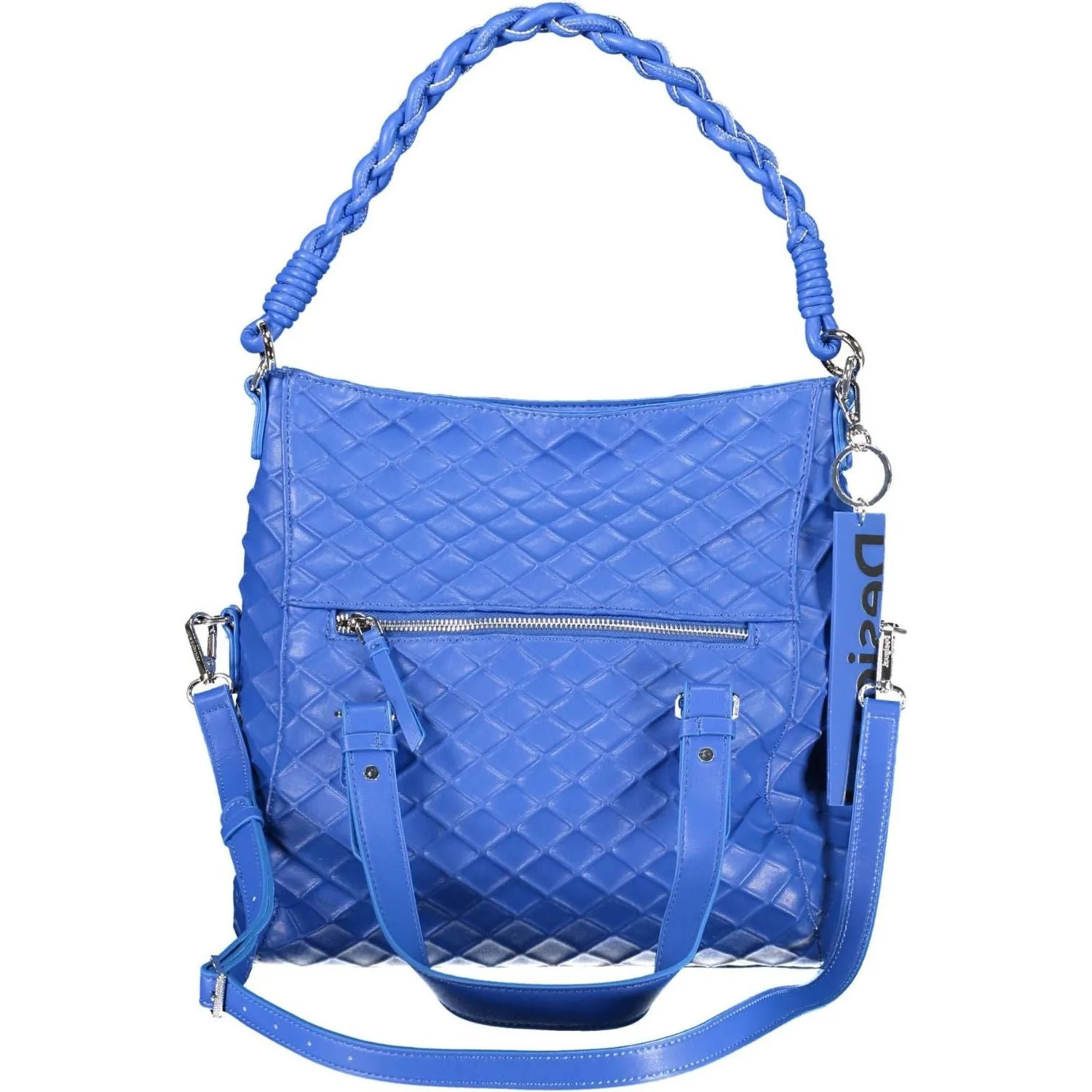 Desigual Blue Polyethylene Women Handbag