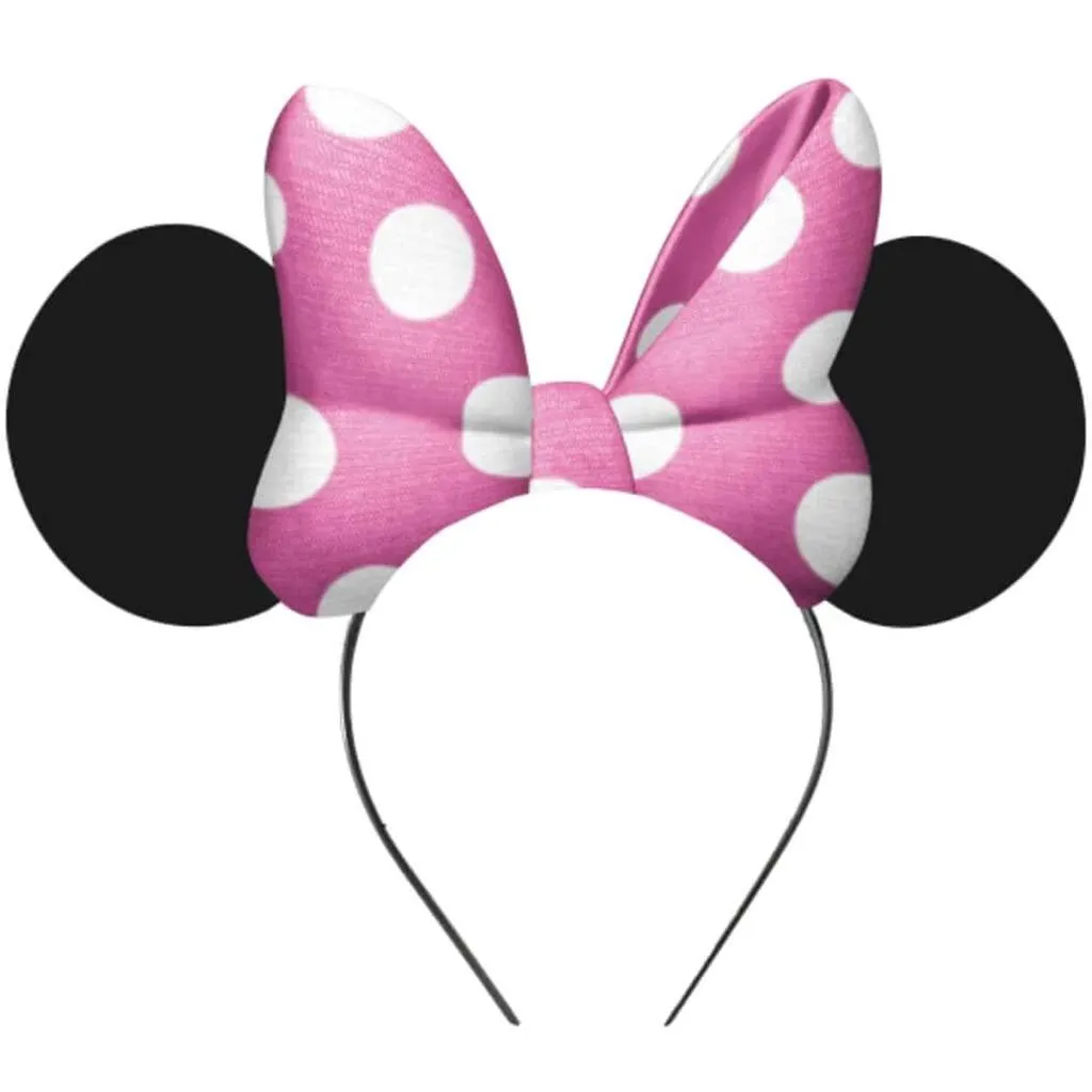 Disney Iconic Minnie Mouse Paper Ears 4ct