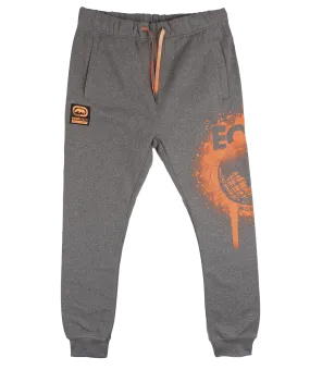 ECKO UNLTD FLEECE JOGGER PANTS GREY MARLED - EO12G783