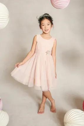 Ellie Simple Tulle Flower Girl Dress