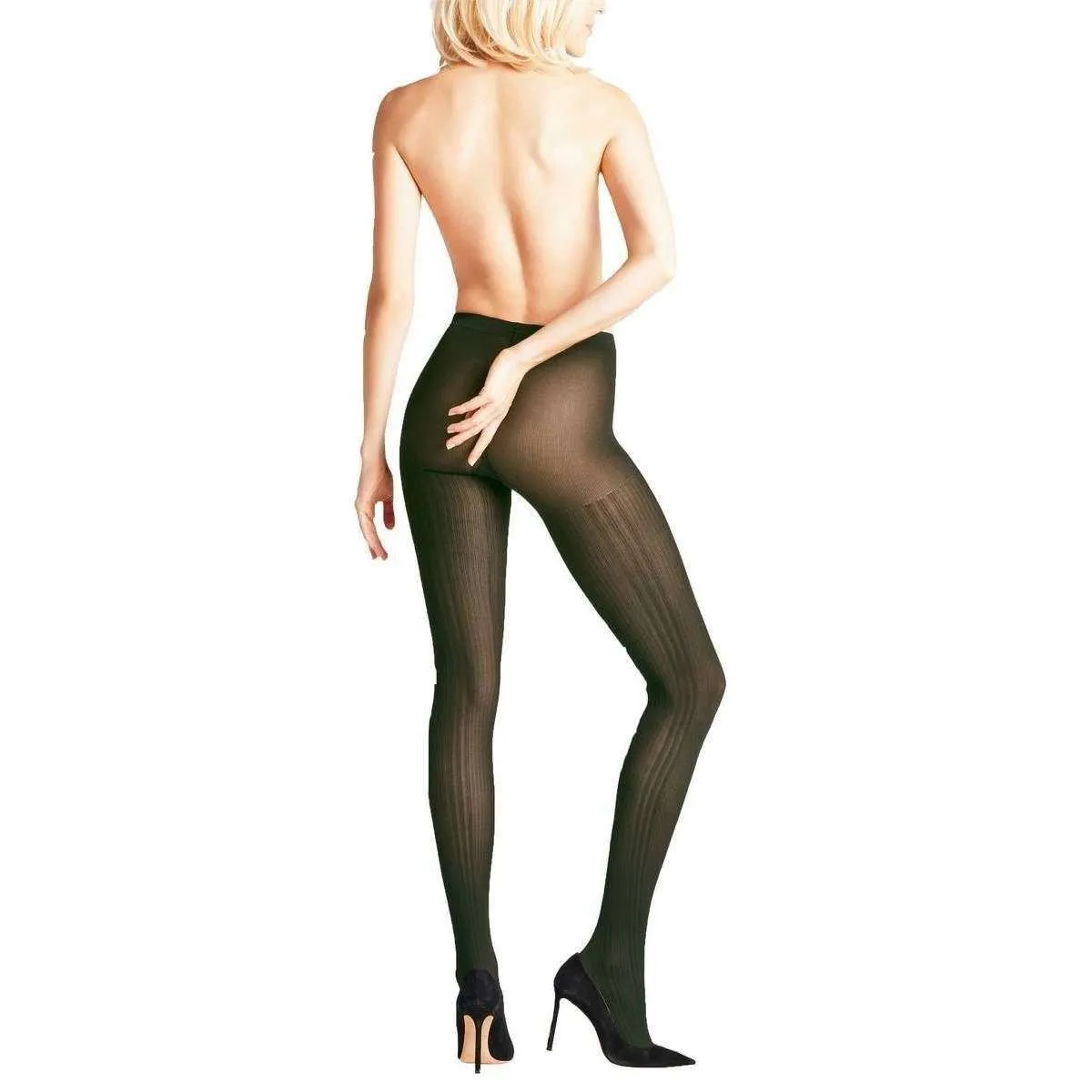 Falke Prime Rib 60 Denier Tights - Military Green