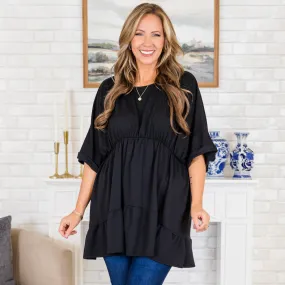 Find Balance Tunic, Black