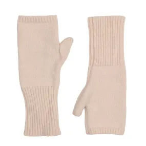 Fingerless Gloves Cream