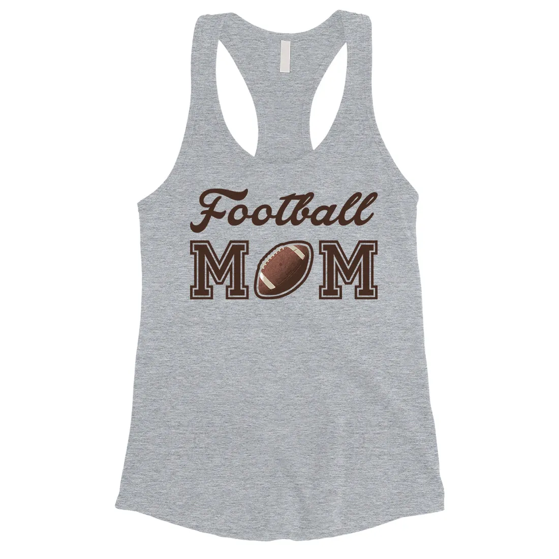 Football Mom Tank Top Womens Sleeveless Shirt Cute Mothers Day Gift