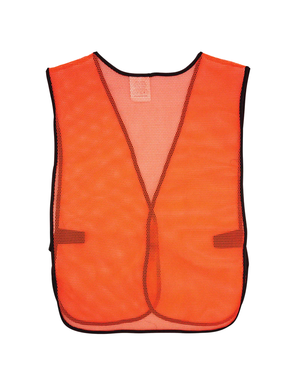 FrogWear® HV Enhanced Visibility Orange Economy Mesh Safety Vest - GLO-10-O