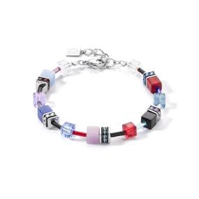 GeoCUBE® Iconic bracelet silver-royal