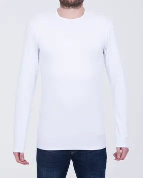 Girav London Long Sleeve Tall T-Shirt (white)