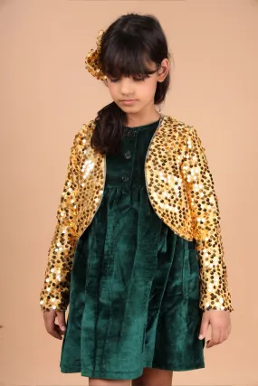 Glitz and Glamour Sequin Shrug