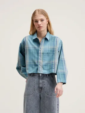 Greene Button Down Top