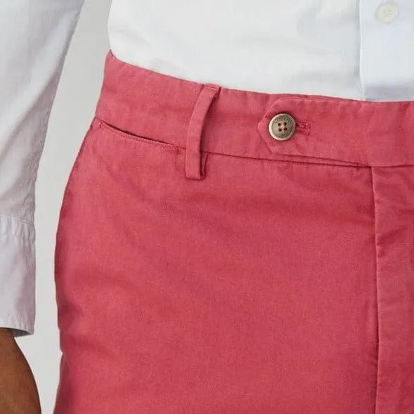 Hackett Slim Fit Kensington Chinos In Dusty Red