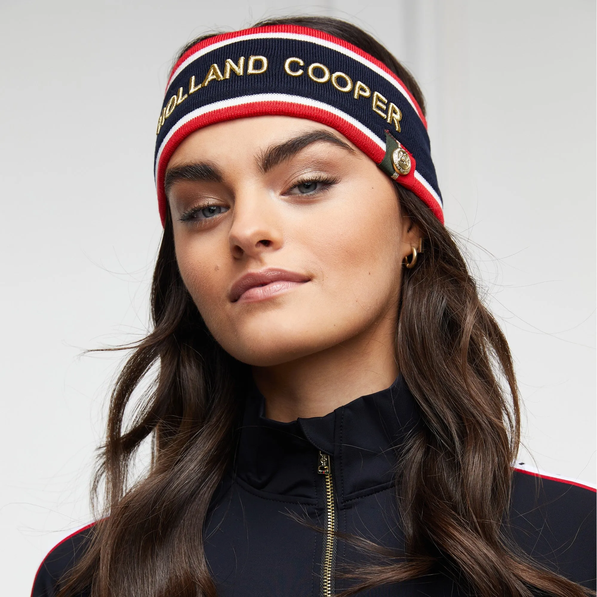 Holland Cooper Iconic Tri-Colour Headband