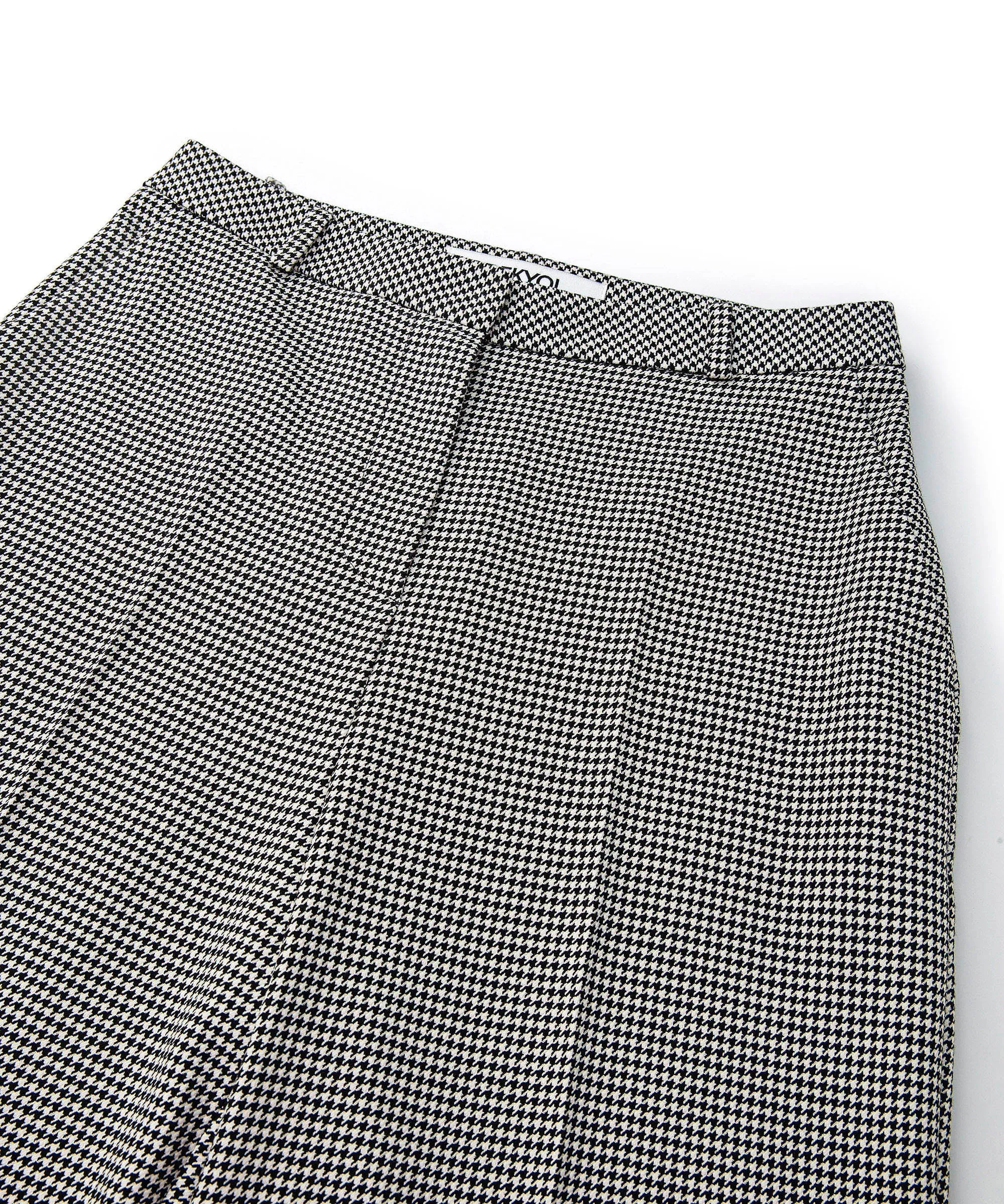 Ipekyol Hounds Tooth Pattern Trousers Black