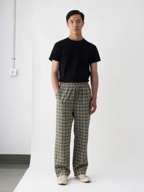 IT.024.14.89 PADDED PLAID DRAWSTRING PANTS