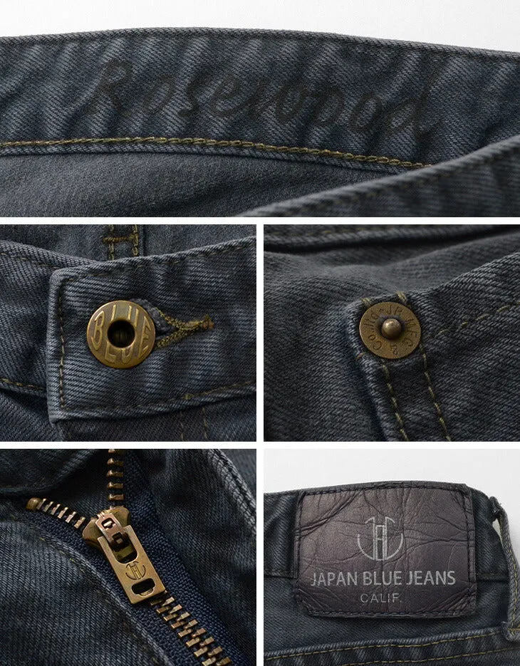 JAPAN BLUE JEANS / Calif Tapered Overdyed Black Rosewood