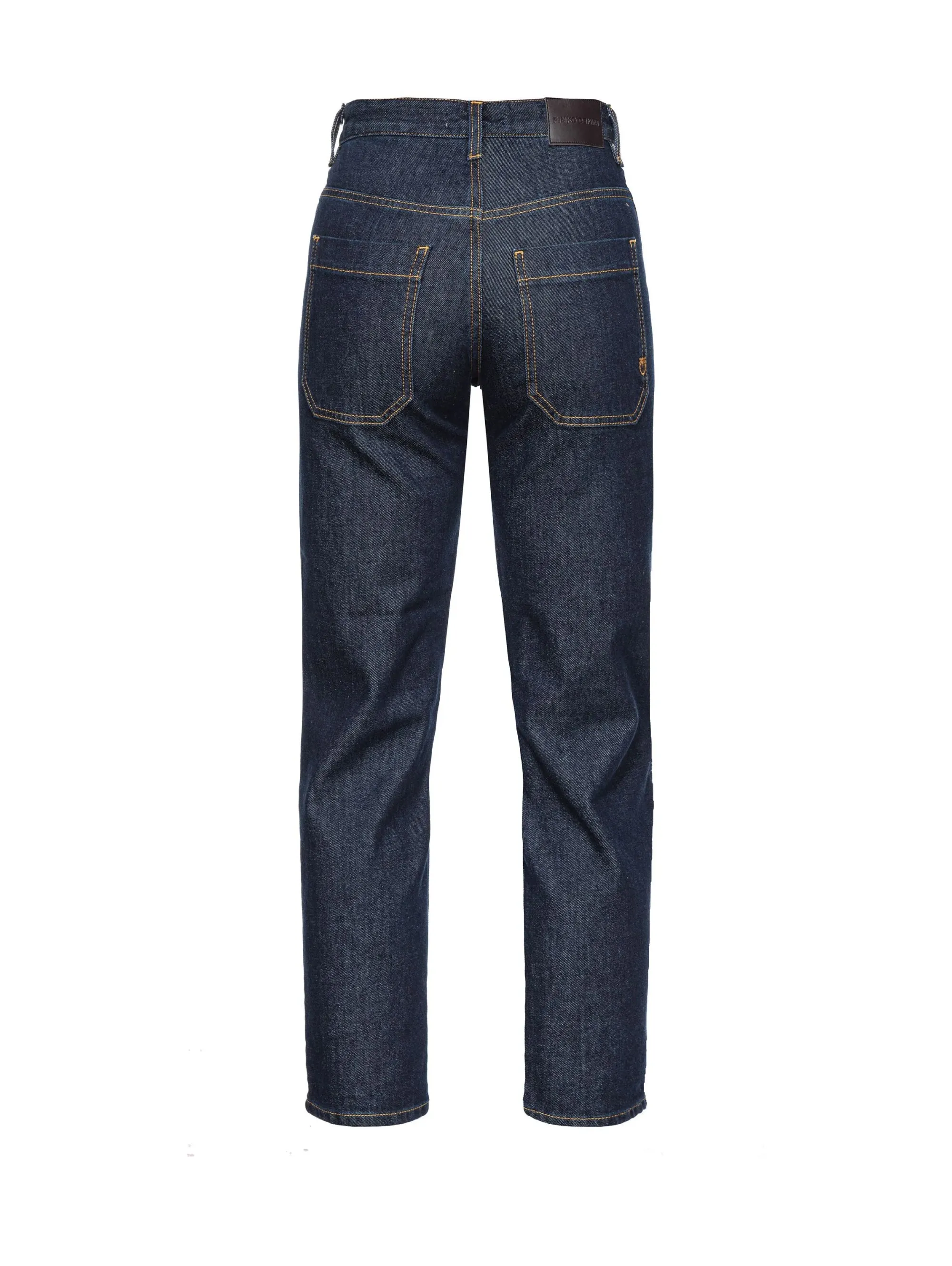 Jeans Chino in Denim Scuro Blu