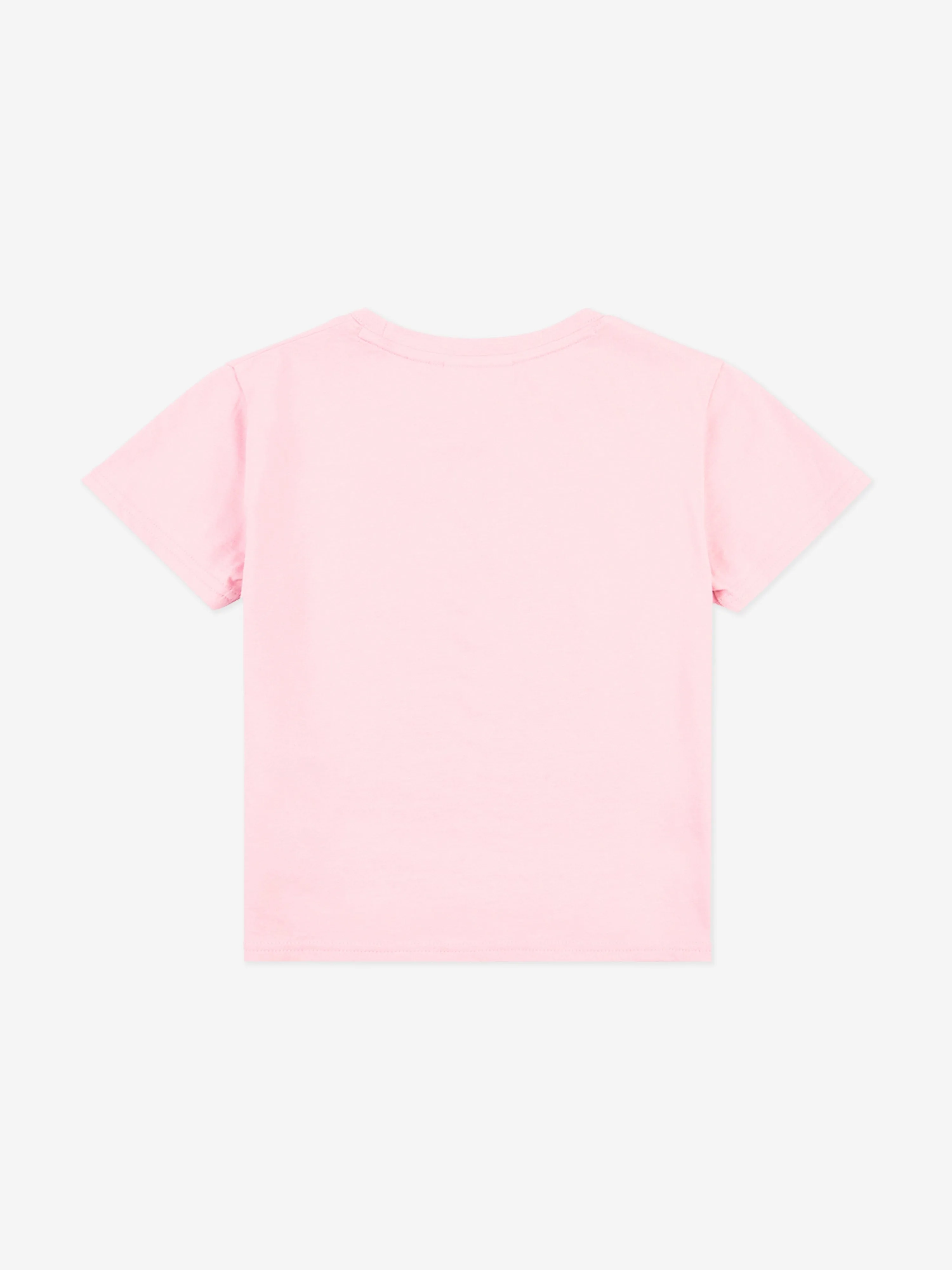 Juicy Couture Girls Tonal Diamante Logo T-Shirt in Pink