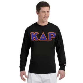 Kappa Delta Rho Champion Long-Sleeve Tee - Champion CC8C - TWILL