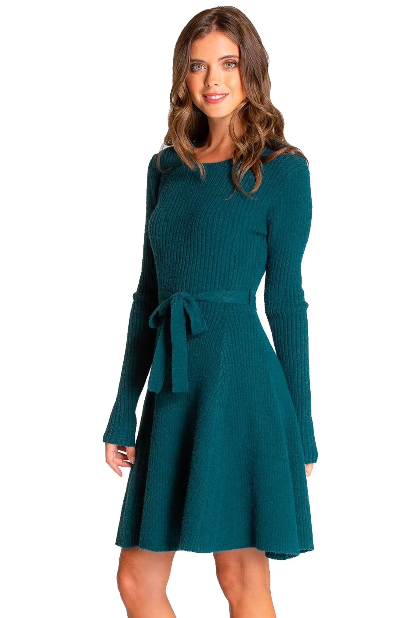 Kimbra Knit Dress - Teal