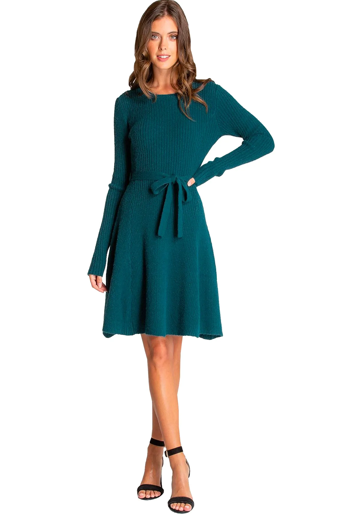 Kimbra Knit Dress - Teal