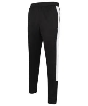 Knitted tracksuit pants | Black/White