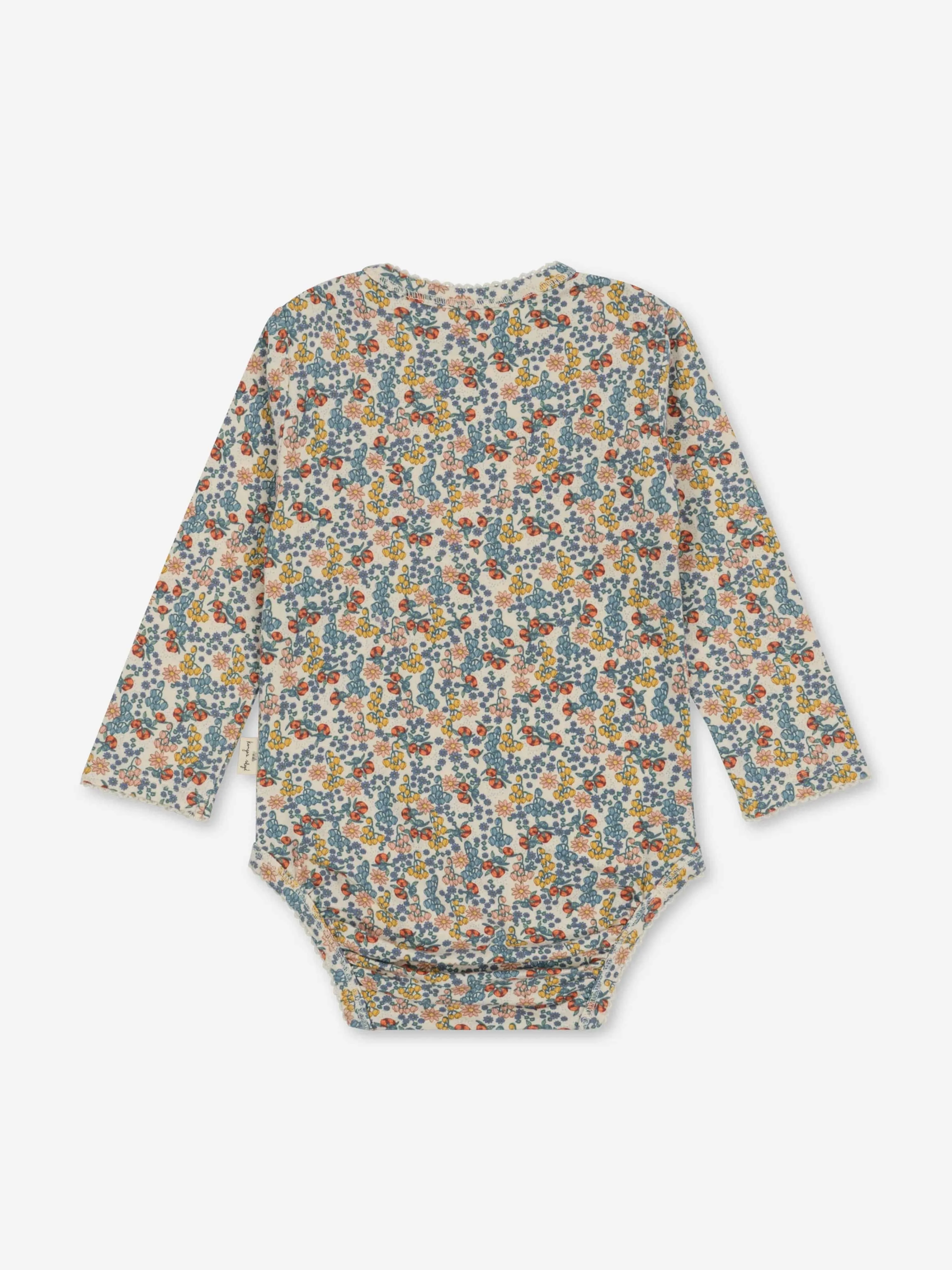 Konges Sløjd Baby Girls Floral Bodysuit in Multicolour