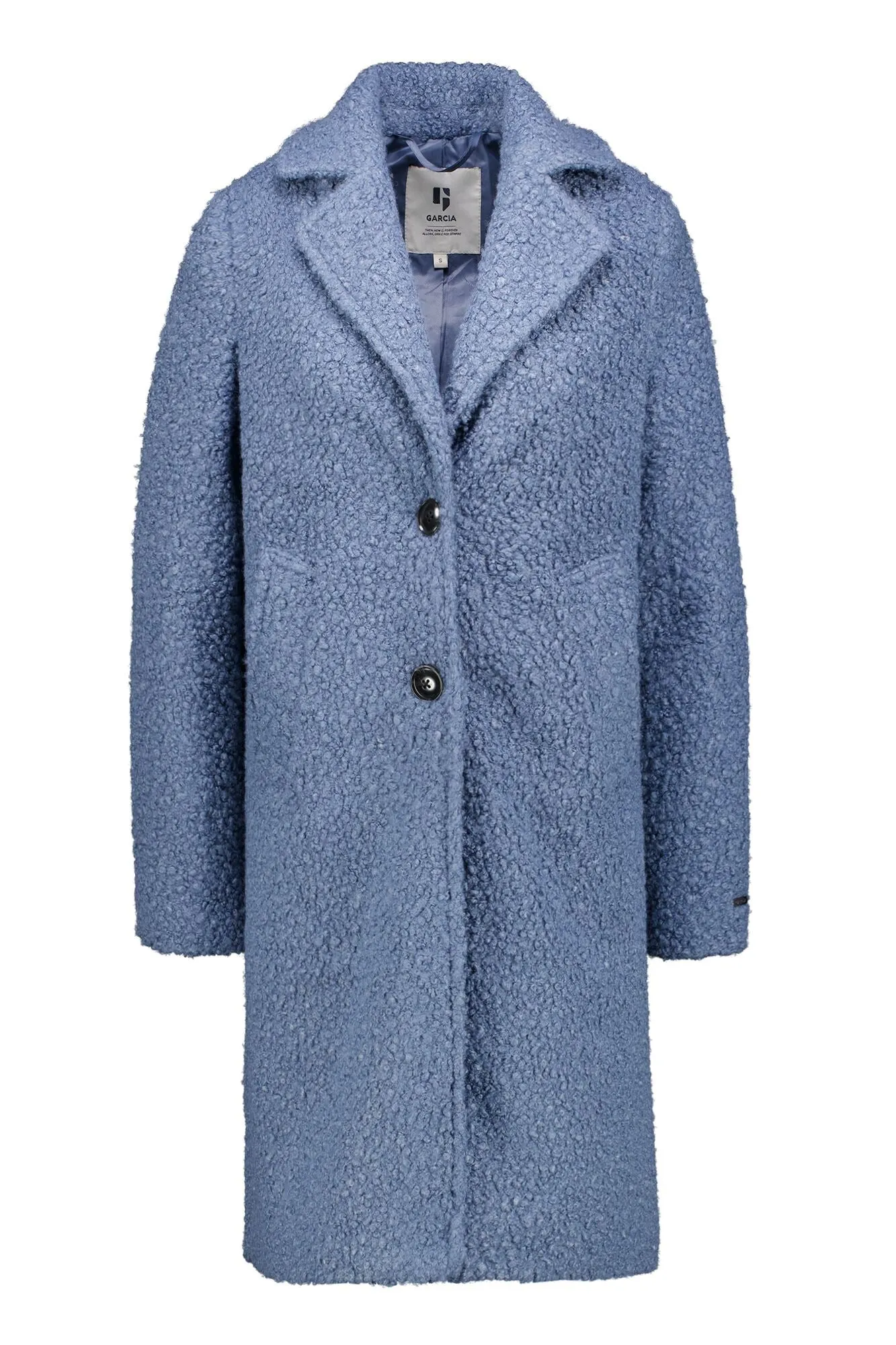 Ladies Boucle Overcoat